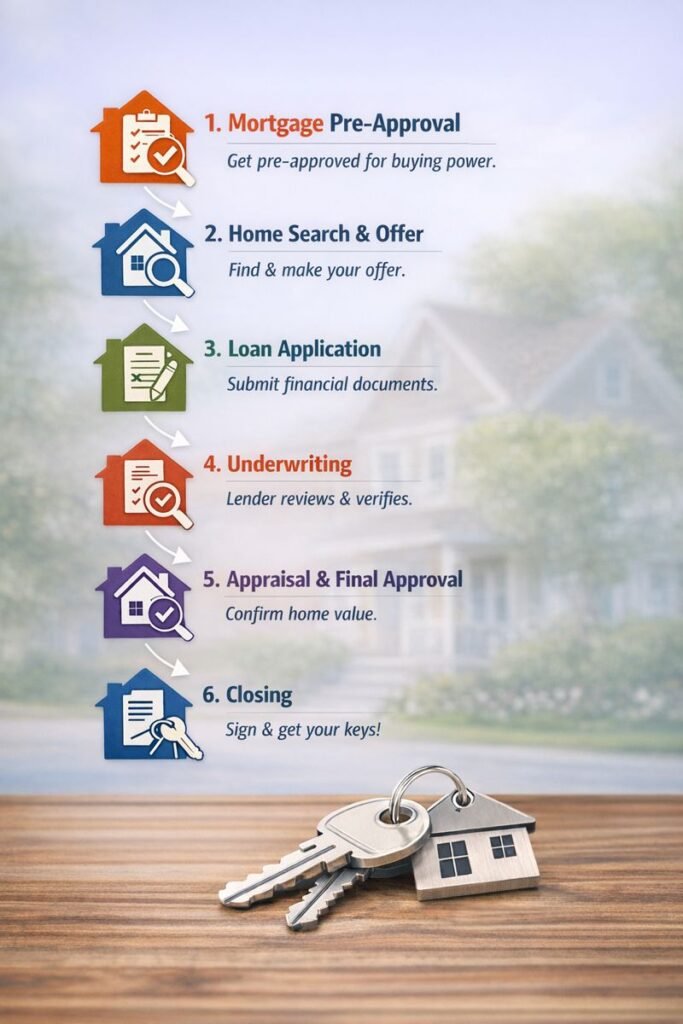 Step-by-Step Home Loan Process in New Jersey